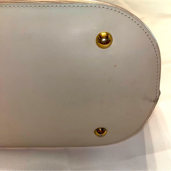 ❌SOLD❌  Louis Vuitton Epi Plage Clear Vinyl PVC & White Leather Tote Large - Picture 12 of 17